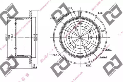 DJ PARTS BD1825